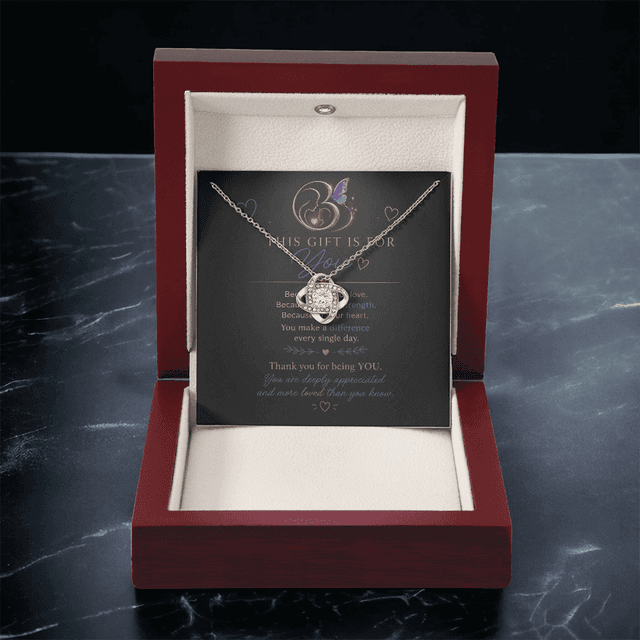 14K White Gold Eternal Hope Necklace product preview 5