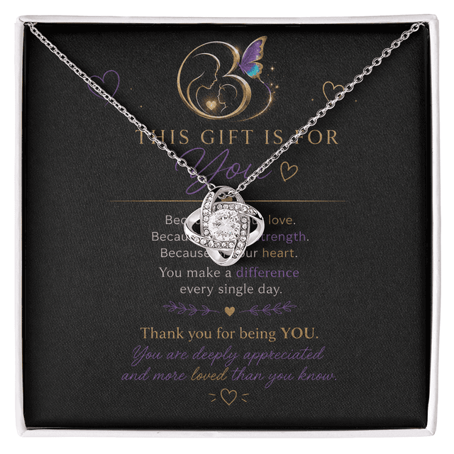 14K White Gold Eternal Hope Necklace product preview 1