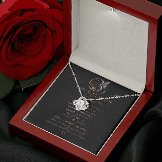 14K White Gold Eternal Hope Necklace product preview 3